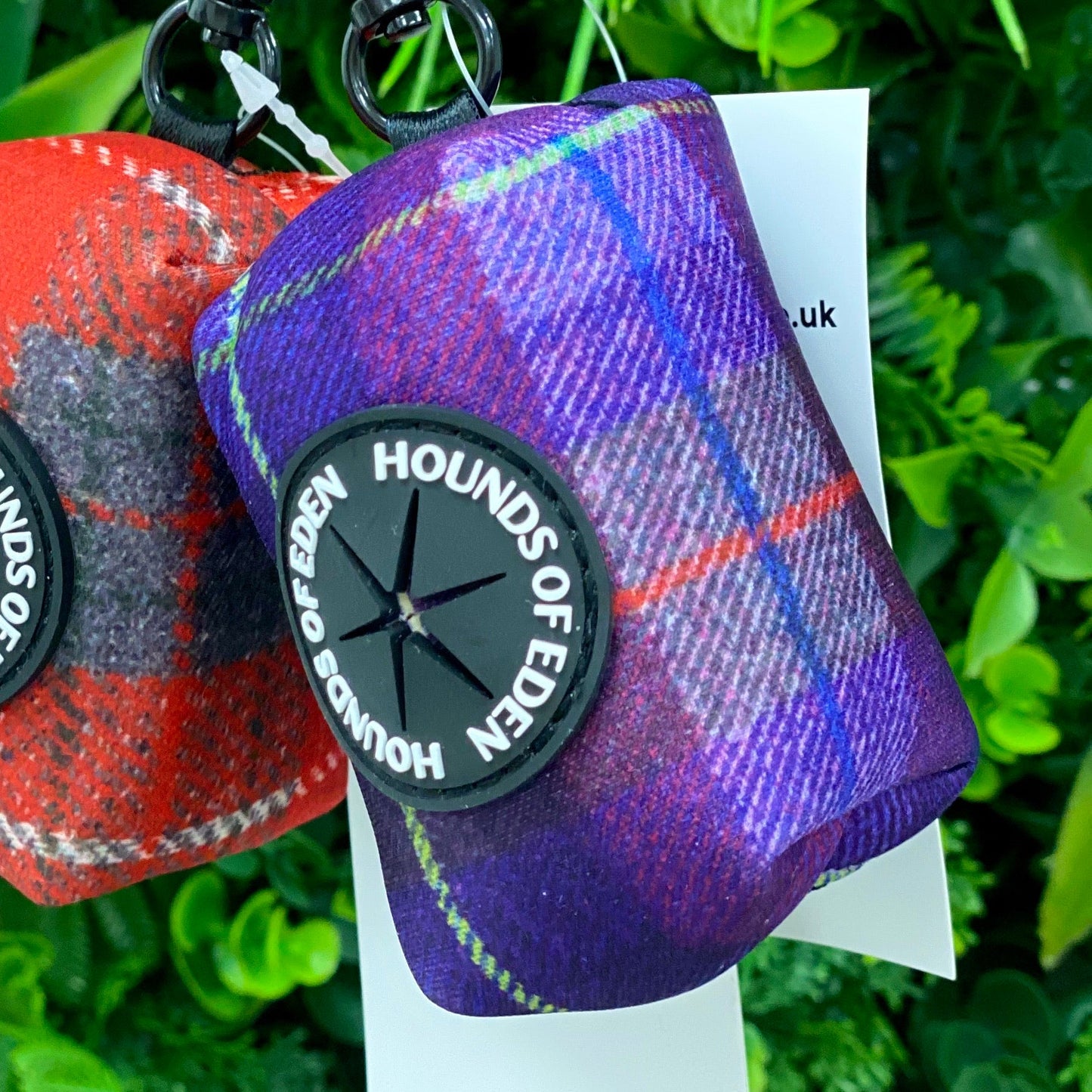 'Molly' - Purple tweed effect Poop/Treat Bag Holder - The Bark Market
