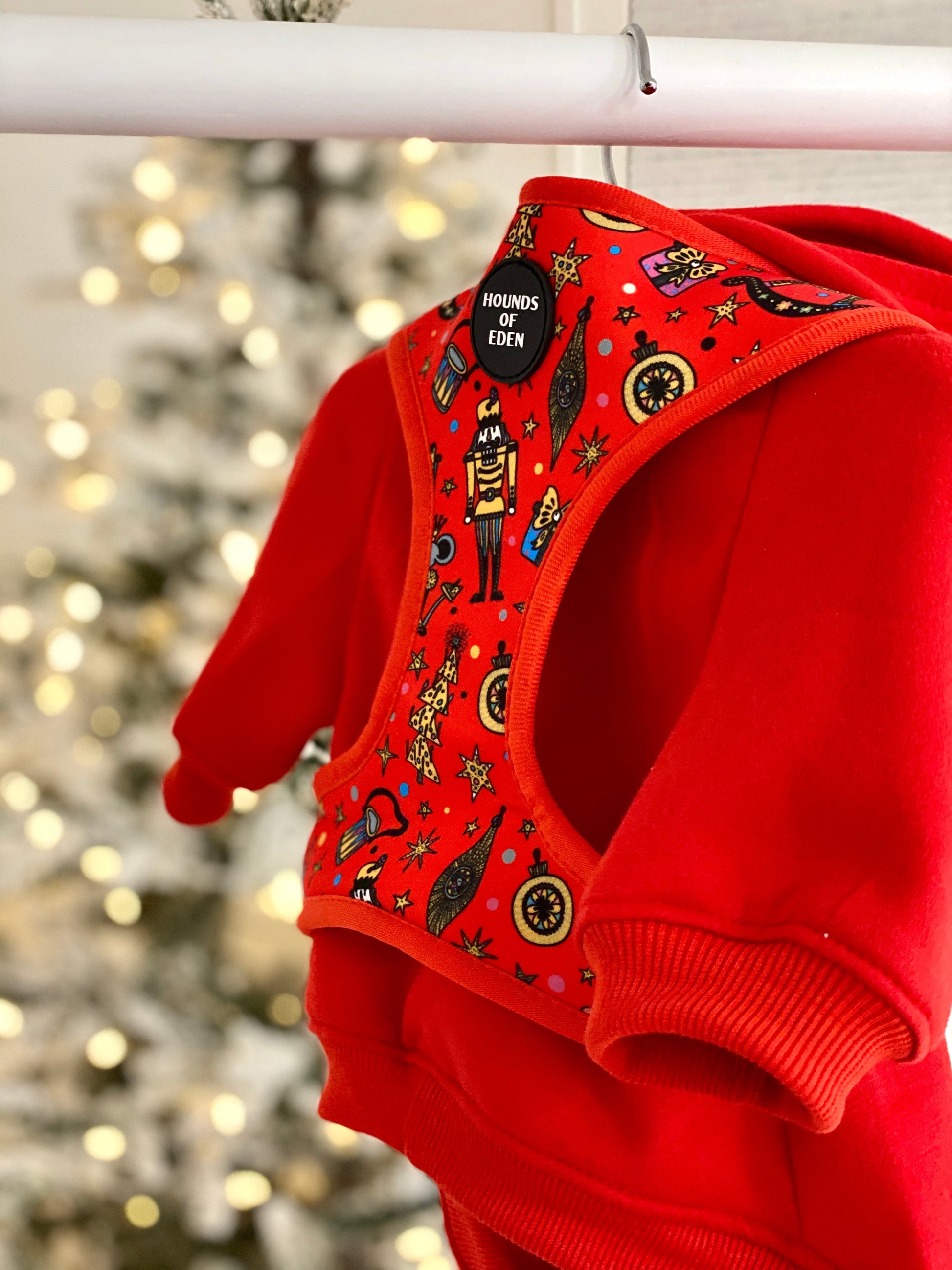 Dog Hoodie - Red - The Bark Market
