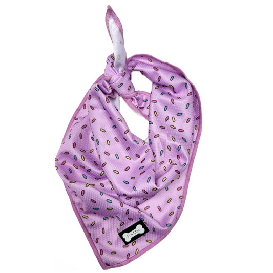 Sprinkles For Days Cooling Bandana - Pink - The Bark Market