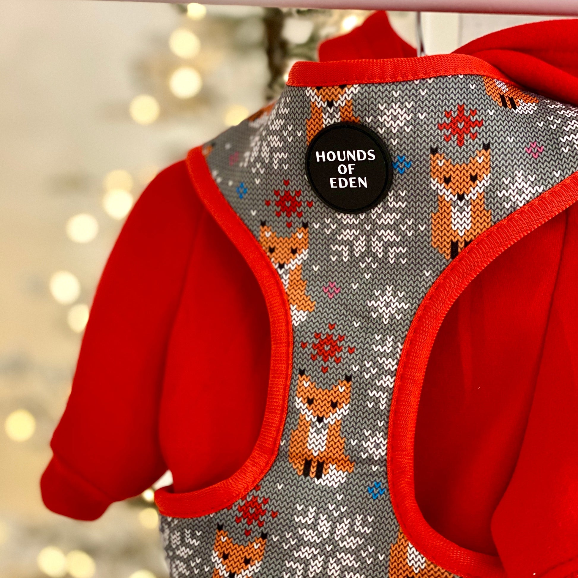 Dog Hoodie - Red - The Bark Market
