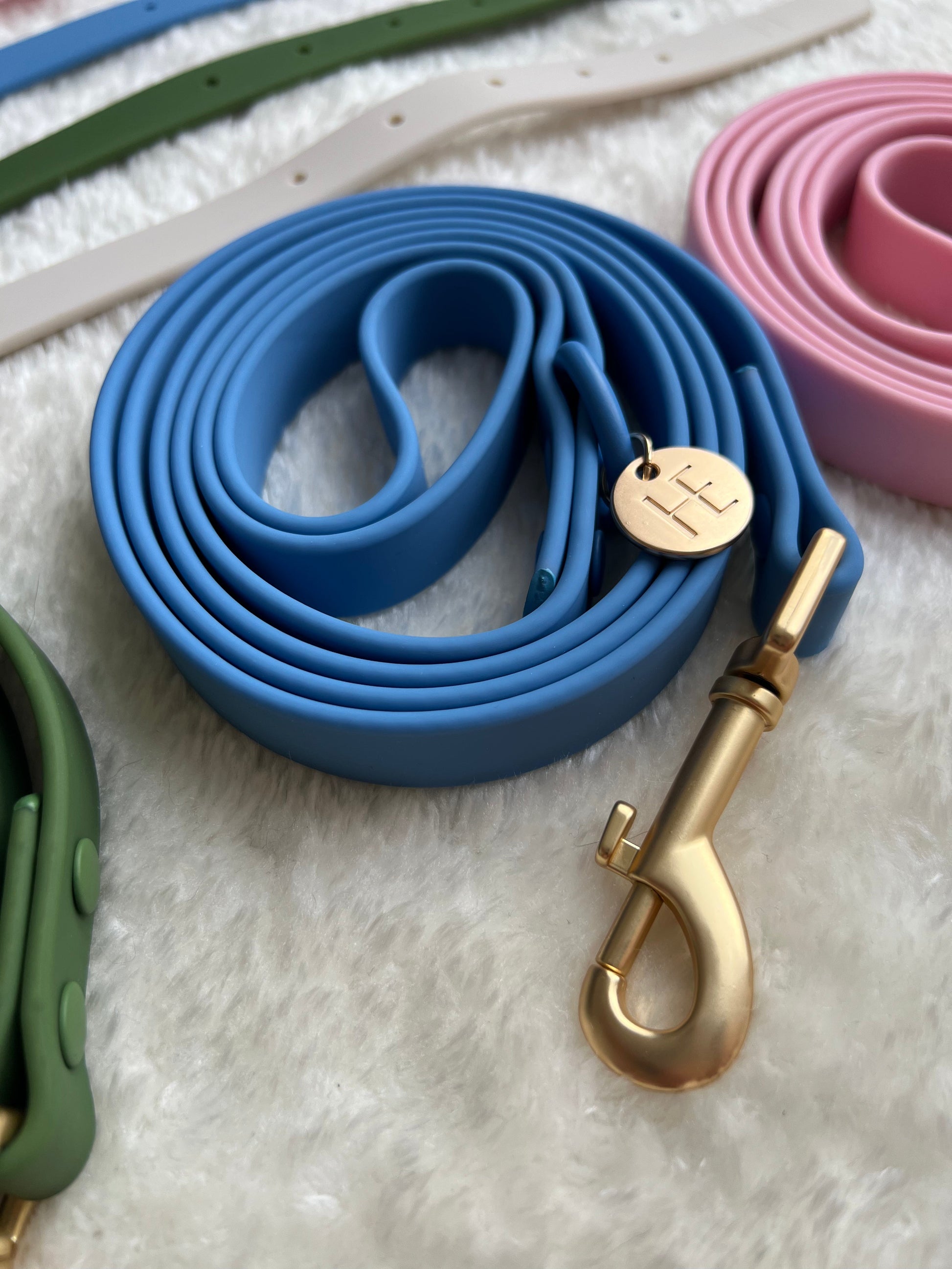 Lichen Blue 'All Weather' Dog Lead - The Bark Market