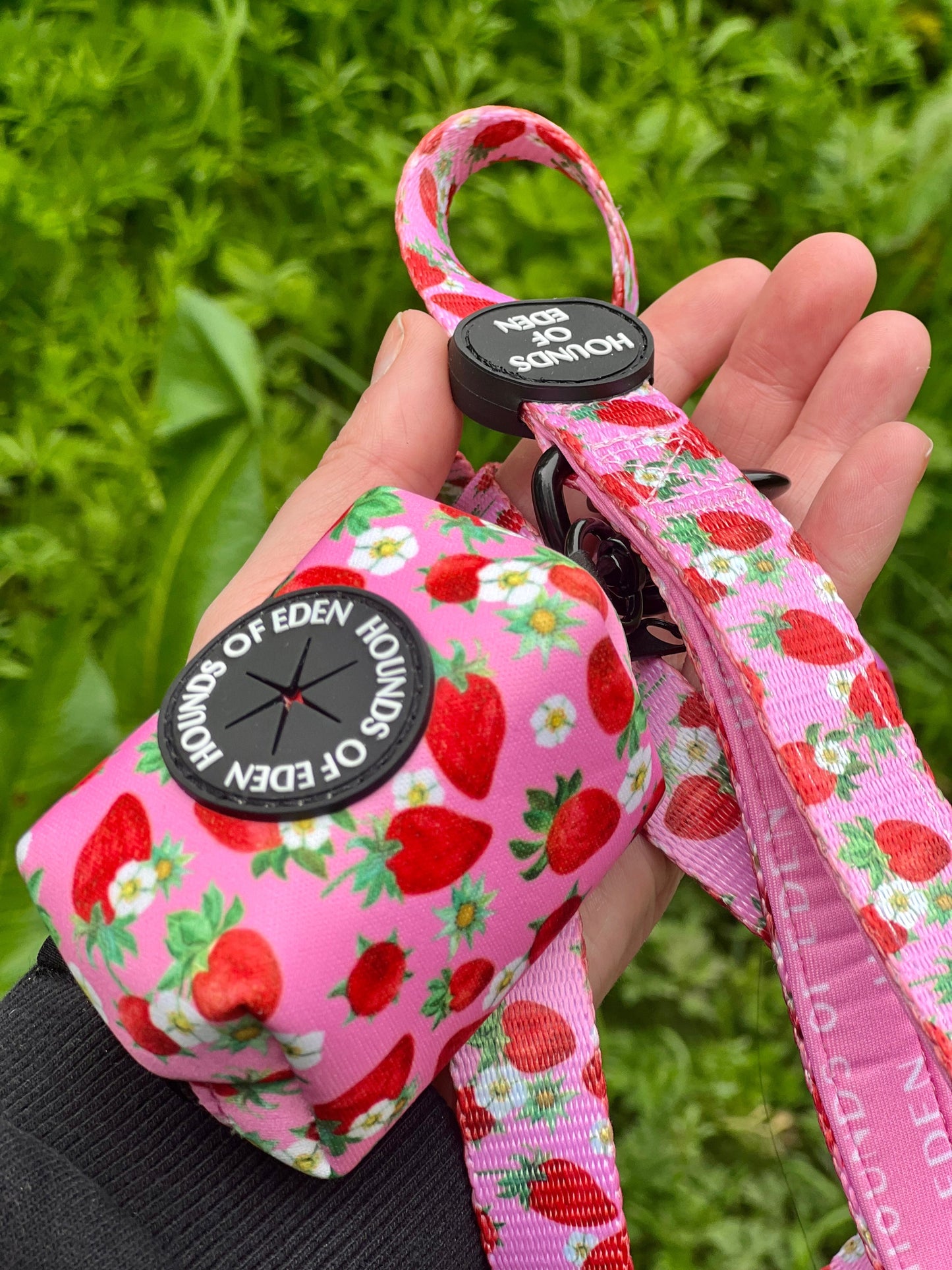 Strawberry Patch Design Dog Harness - The Bark Market