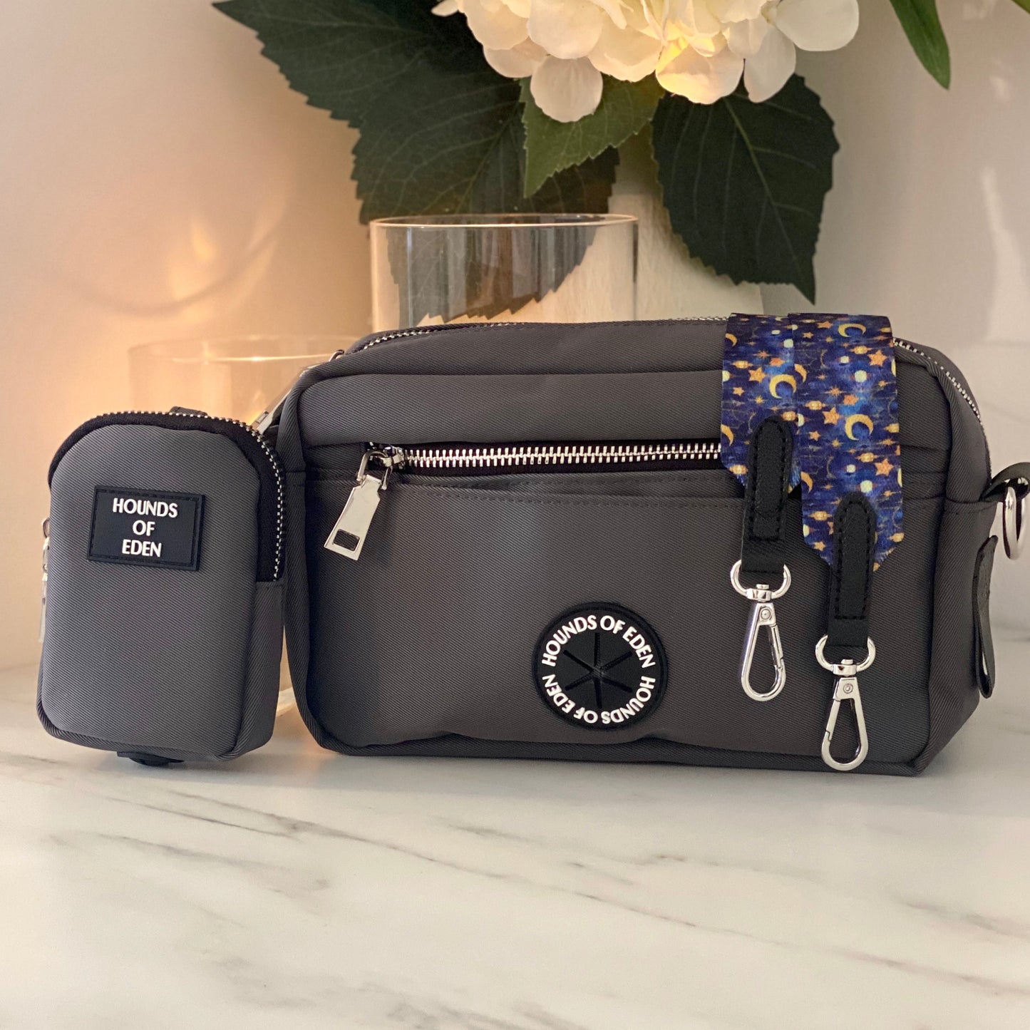 Ulti-Mate Dog Walking Bag - Grey *BAG ONLY* - The Bark Market