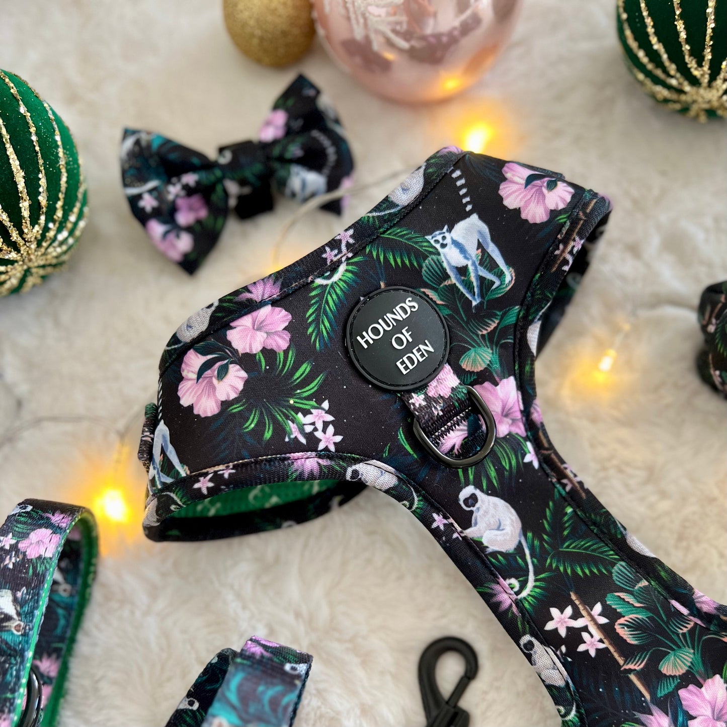 Midnight Madagascar Design Dog Harness - The Bark Market
