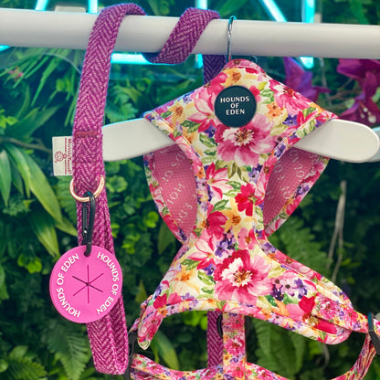 'Florentina' - Floral Dog Harness - The Bark Market