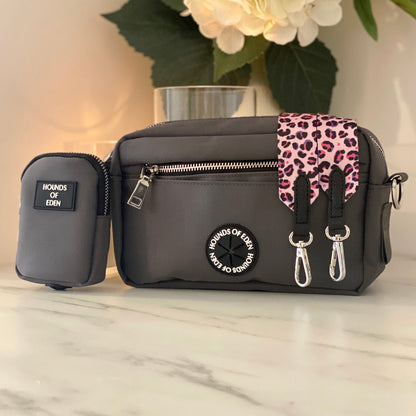 Ulti-Mate Dog Walking Bag - Grey *BAG ONLY* - The Bark Market