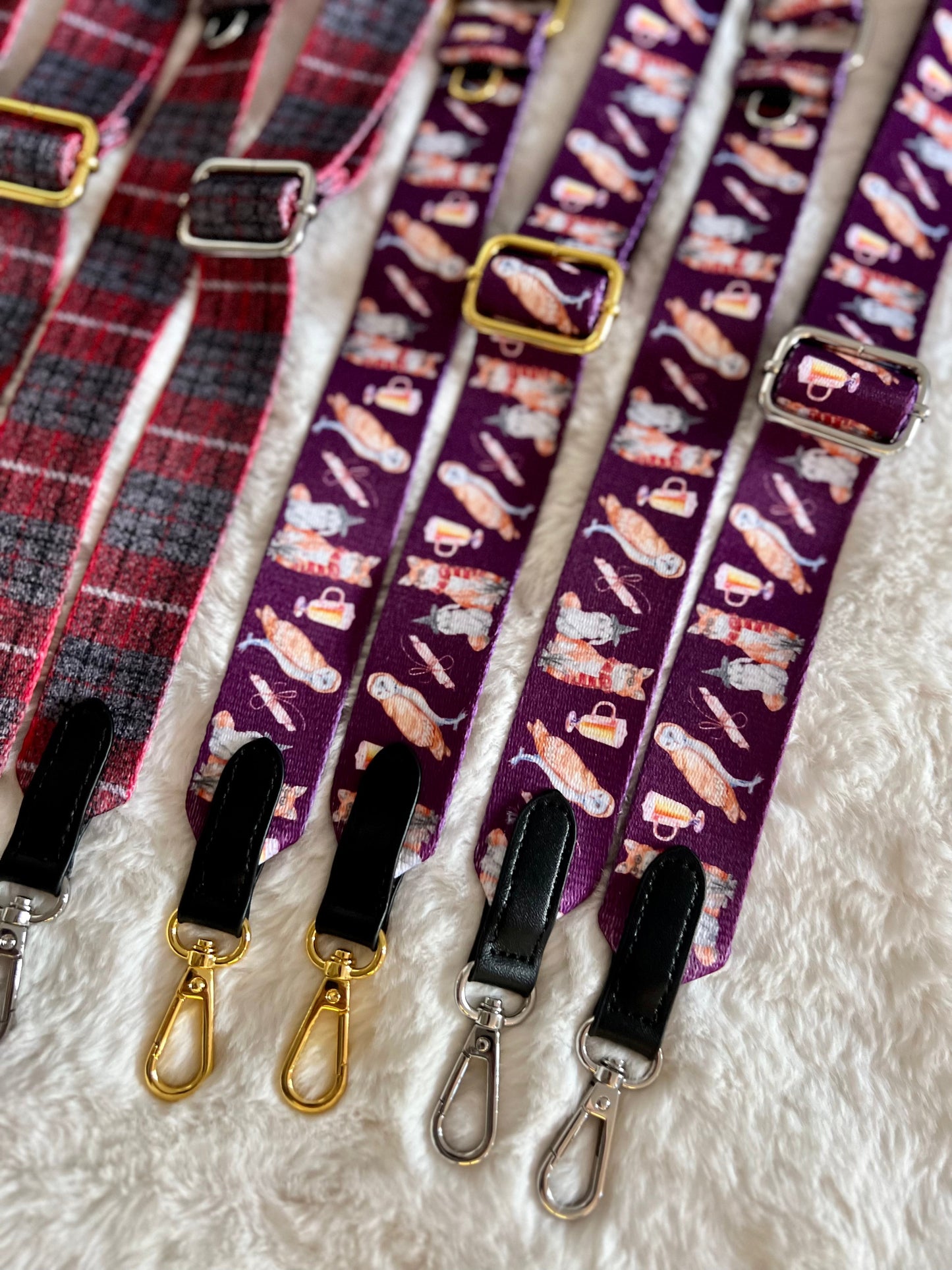 Shoulder Strap for Ulti-Mate Dog Walking Bag - Gold Hardware - The Bark Market