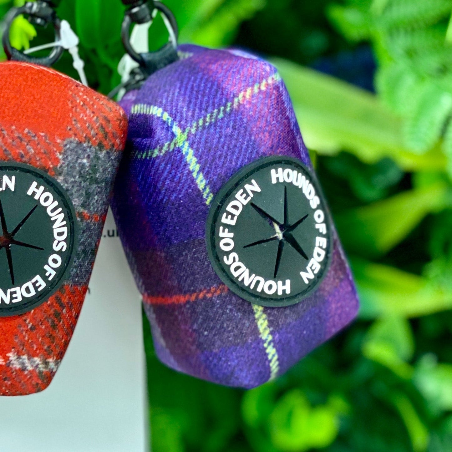 'Molly' - Purple tweed effect Poop/Treat Bag Holder - The Bark Market