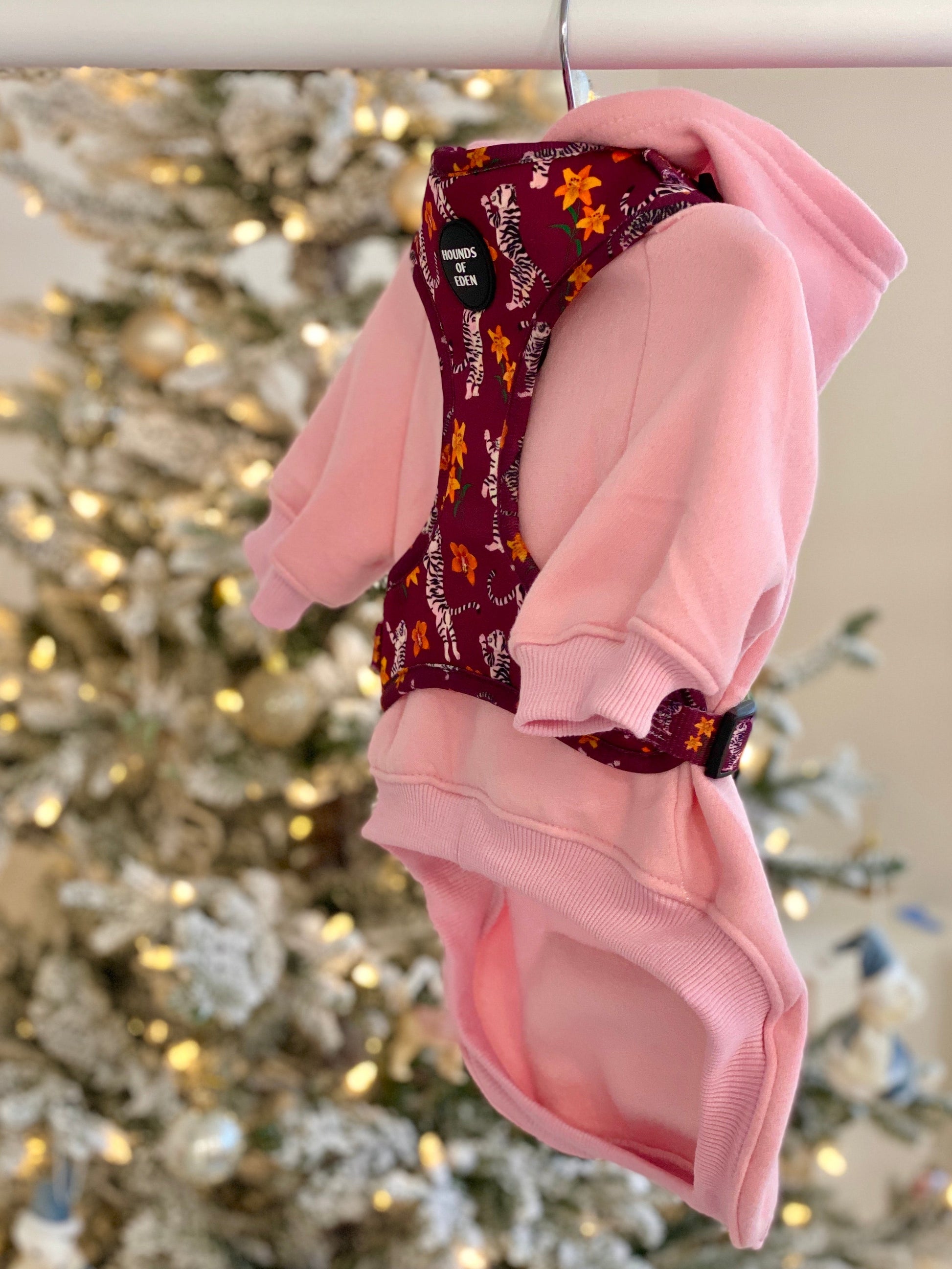 Dog Hoodie - Light Pink - The Bark Market