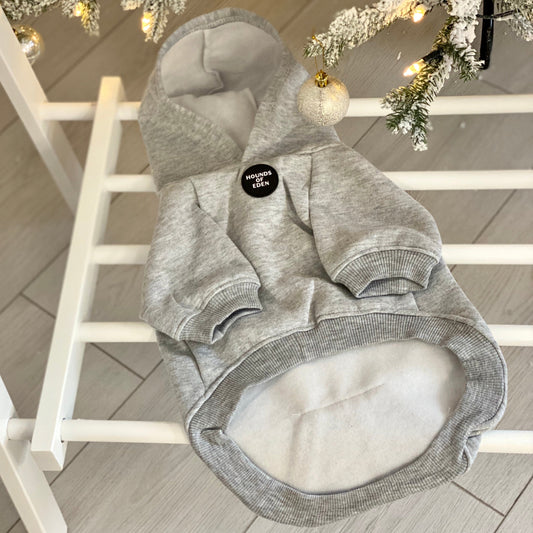 Dog Hoodie - Grey - The Bark Market