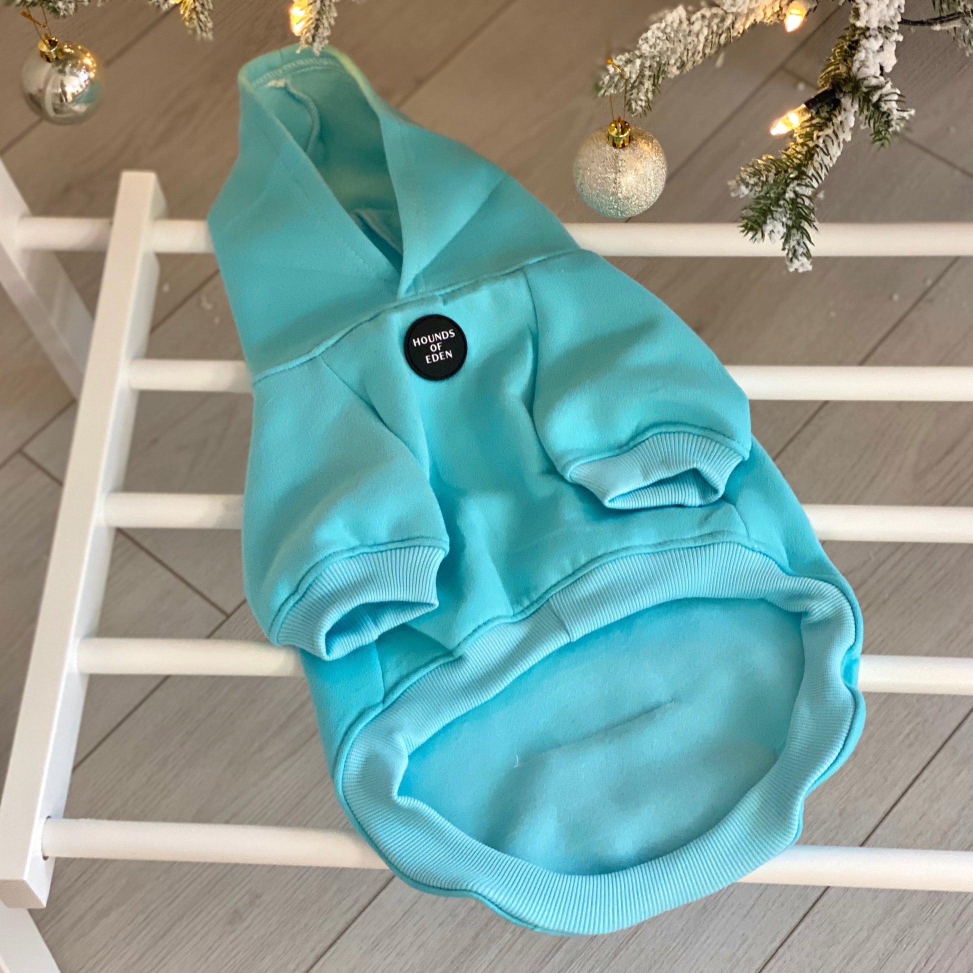Dog Hoodie - Light Teal - The Bark Market