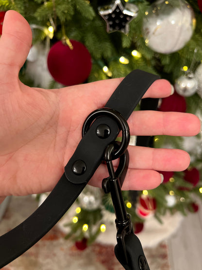 Black Waterproof 2m Training Lead - The Bark Market