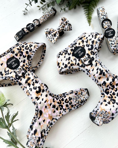 Sage Leopard Design Dog Harness - The Bark Market