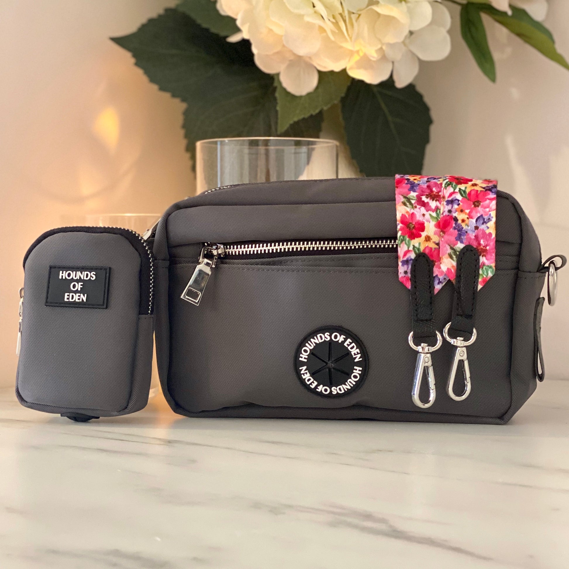 Ulti-Mate Dog Walking Bag - Grey *BAG ONLY* - The Bark Market
