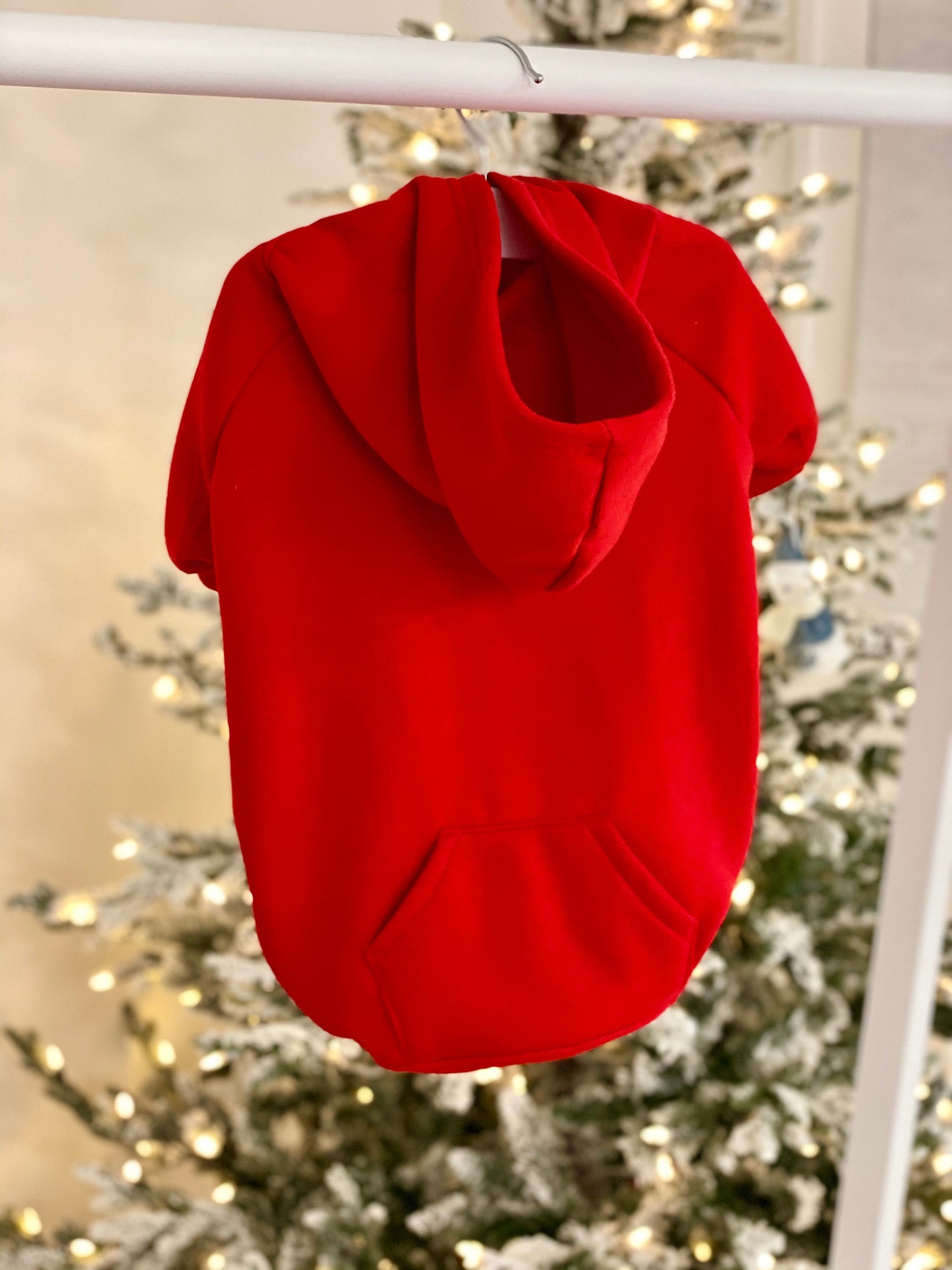 Dog Hoodie - Red - The Bark Market