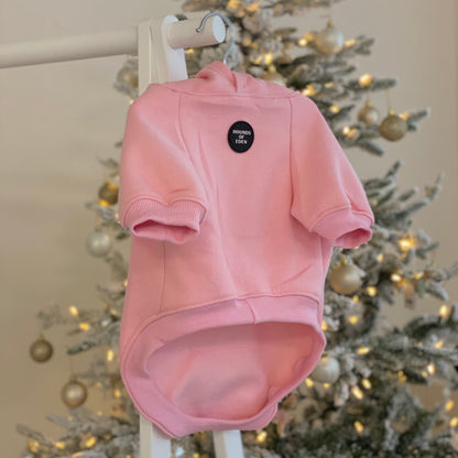 Dog Hoodie - Light Pink - The Bark Market