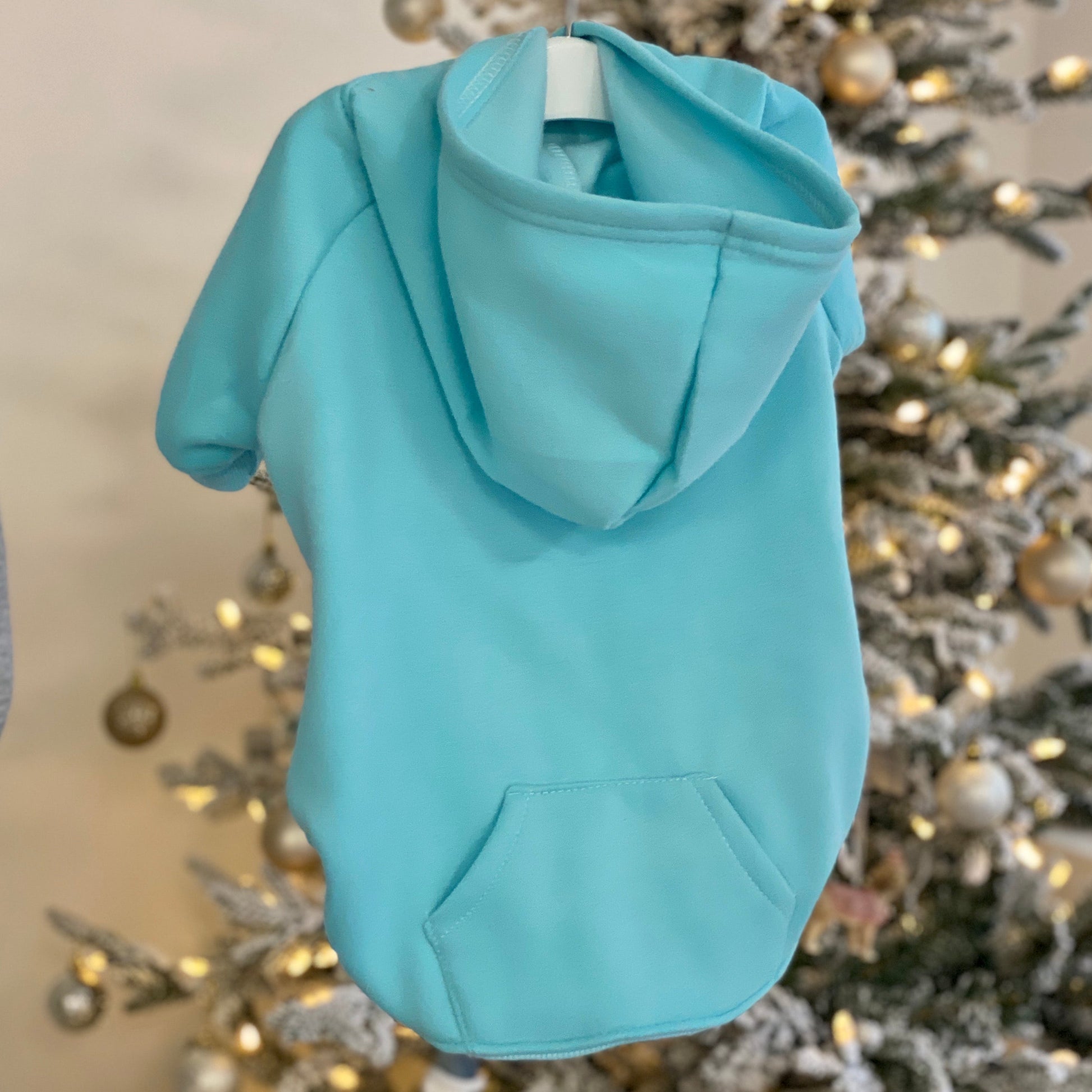 Dog Hoodie - Light Teal - The Bark Market