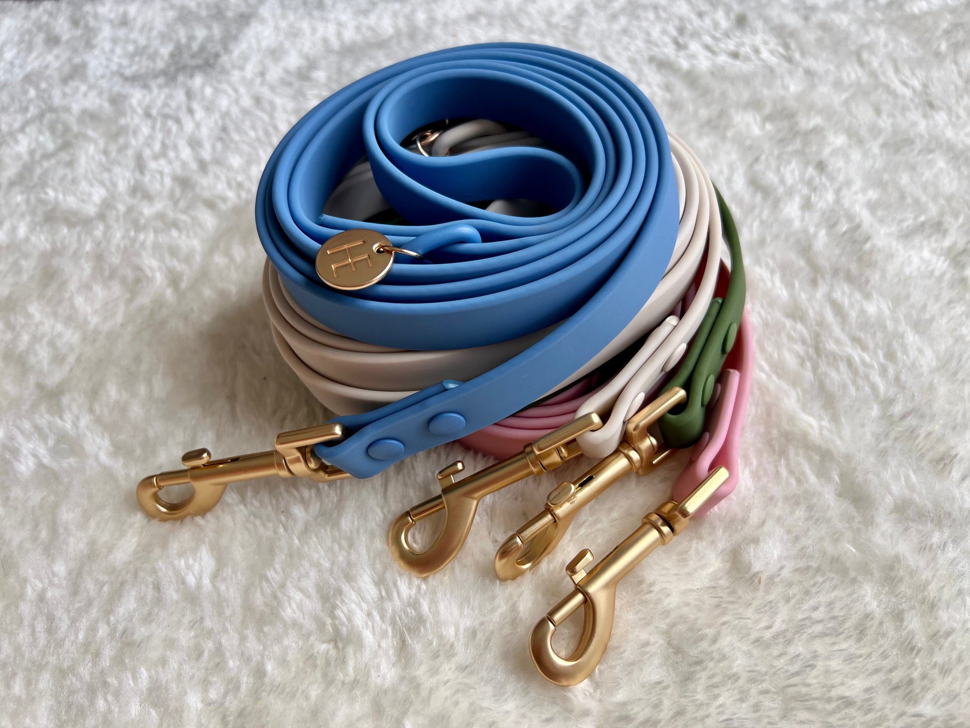 Lichen Blue 'All Weather' Dog Lead - The Bark Market