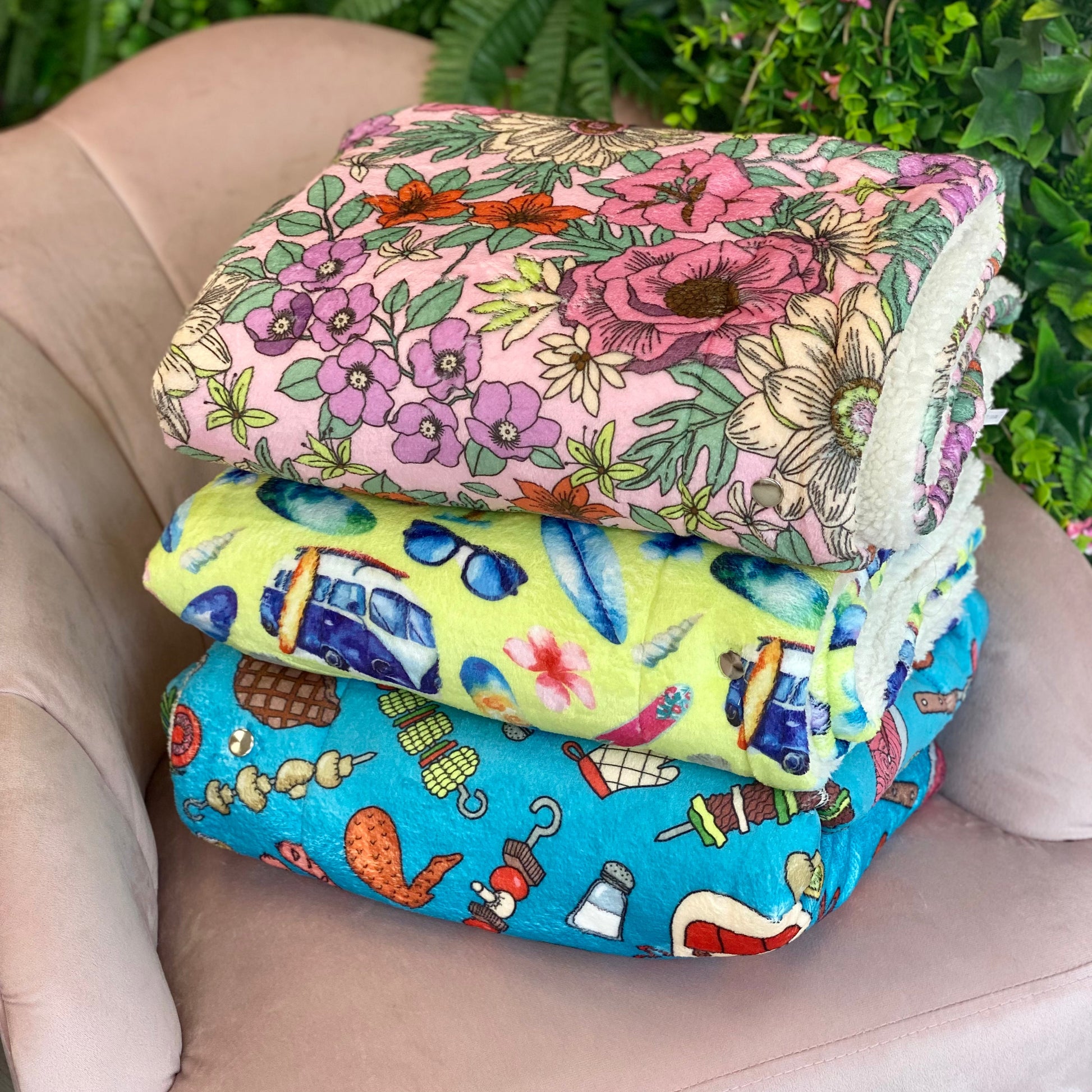 Wild Blossom - Dog Snuggle Blanket - The Bark Market