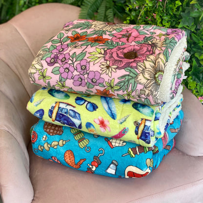 Wild Blossom - Dog Snuggle Blanket - The Bark Market