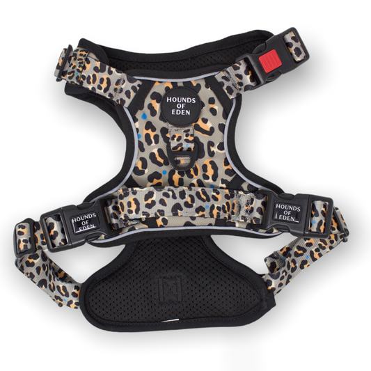 Supaw Strong™ 'Steel Leopard' Utility Harness - The Bark Market