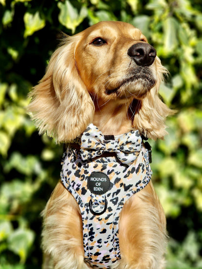 Sage Leopard Design Dog Harness - The Bark Market