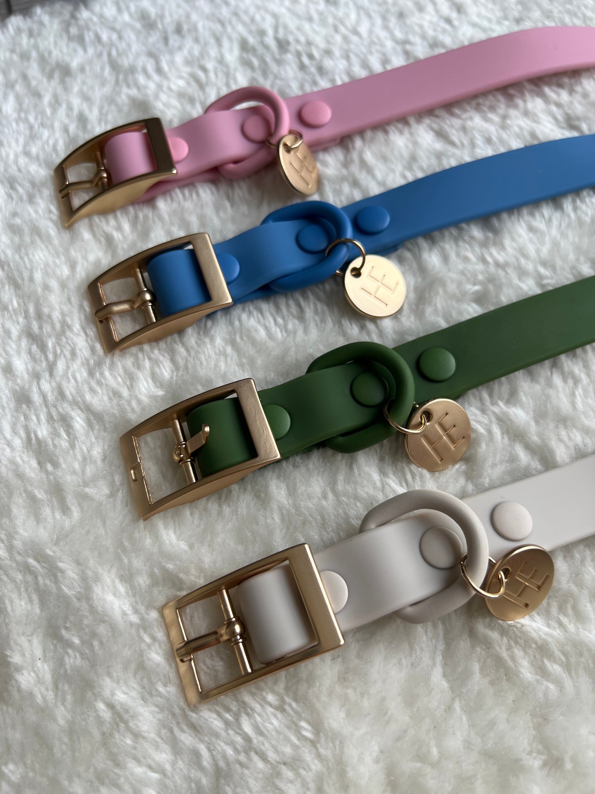 Forest Green 'All Weather' Dog Collar - The Bark Market