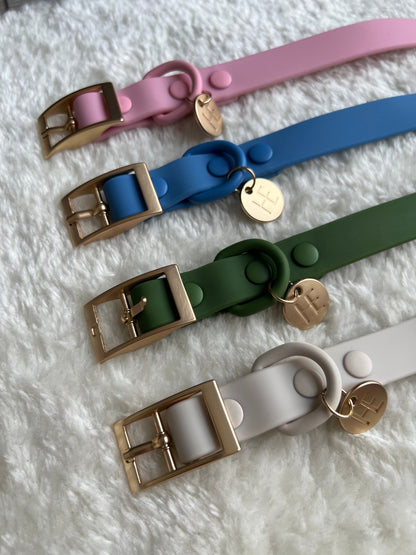 Forest Green 'All Weather' Dog Collar - The Bark Market
