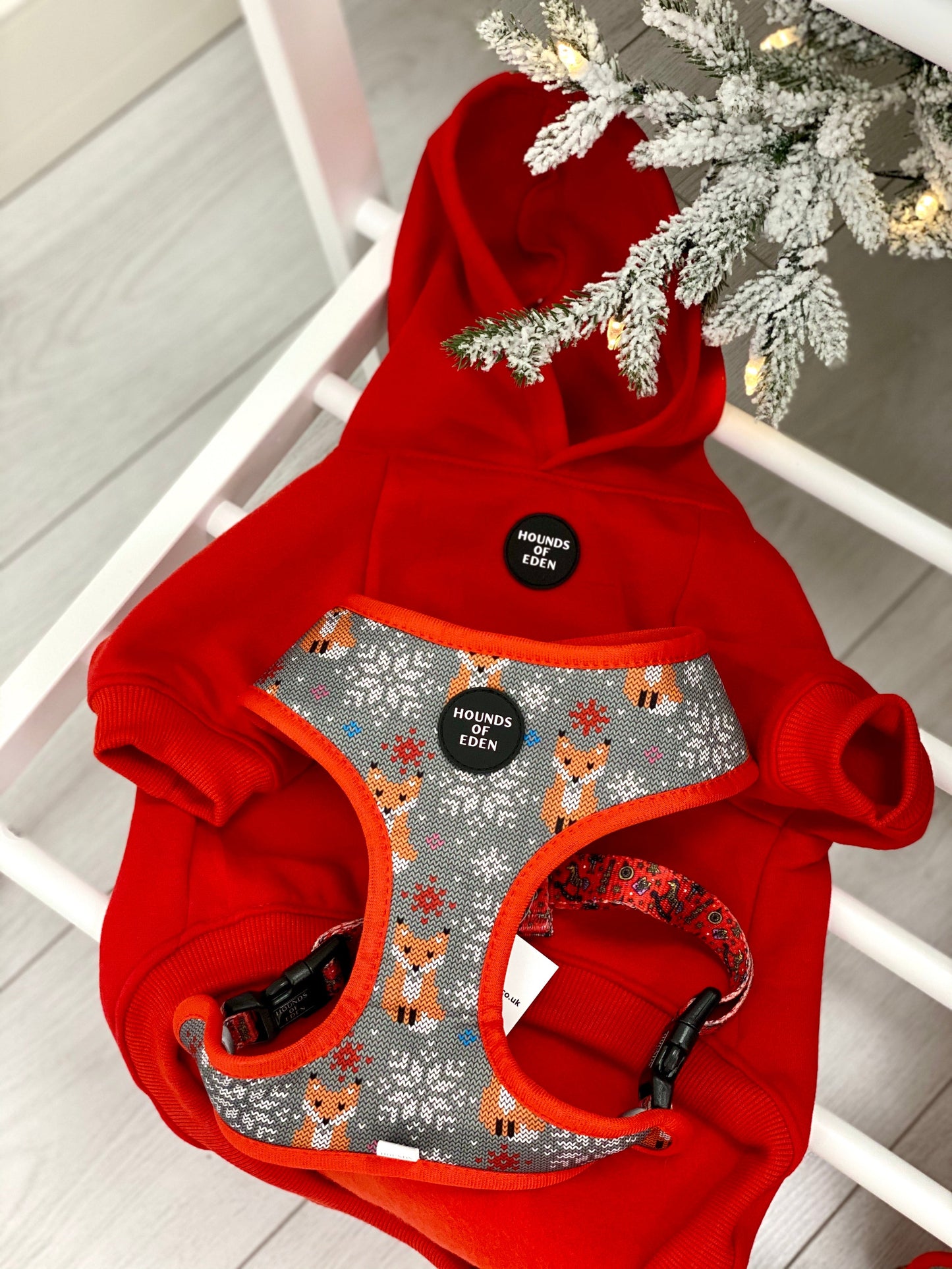 Dog Hoodie - Red - The Bark Market