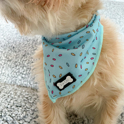 Sprinkles For Days Cooling Bandana - Blue - The Bark Market