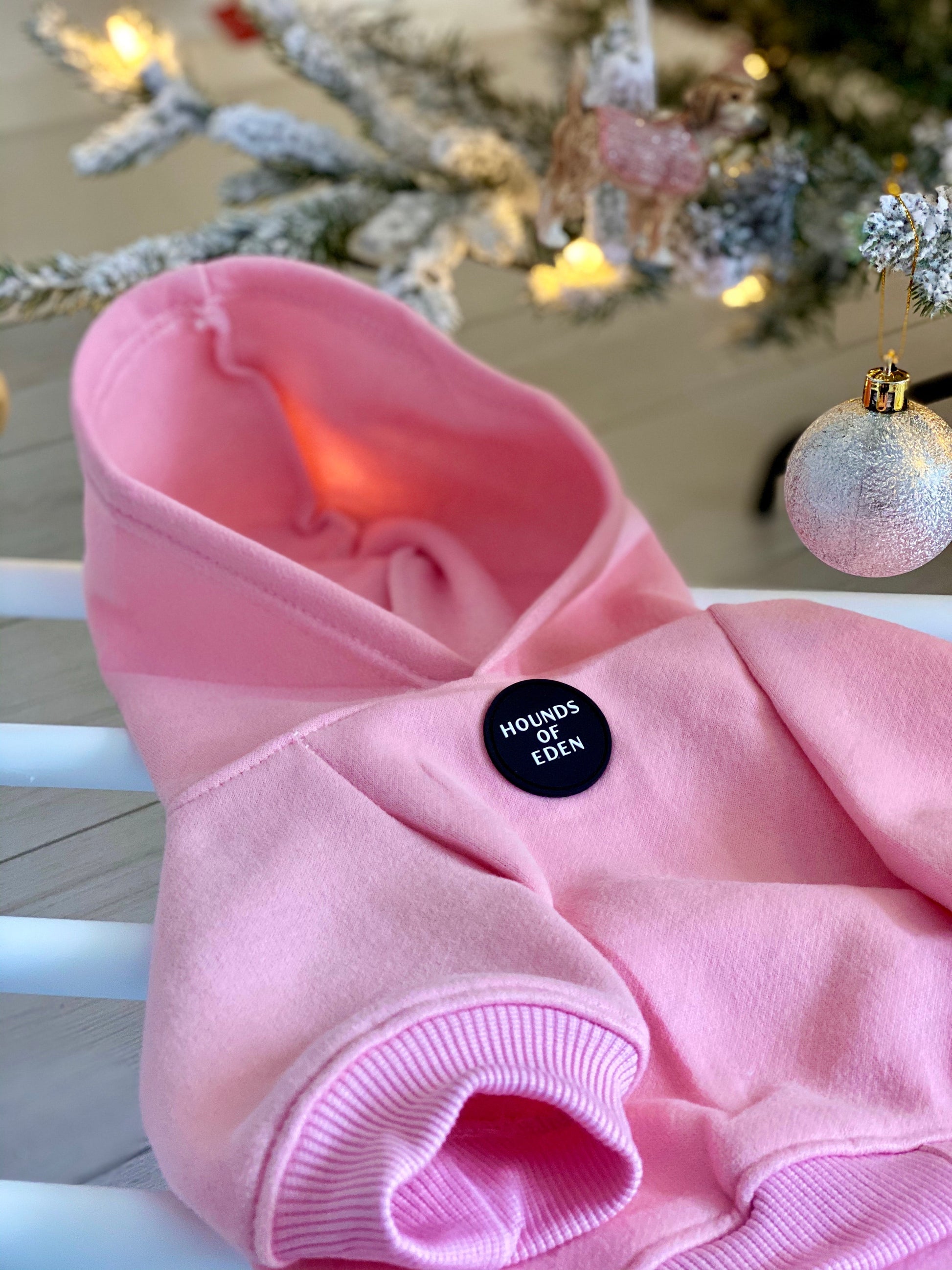 Dog Hoodie - Light Pink - The Bark Market