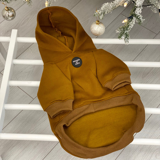 Dog Hoodie - Brown - The Bark Market