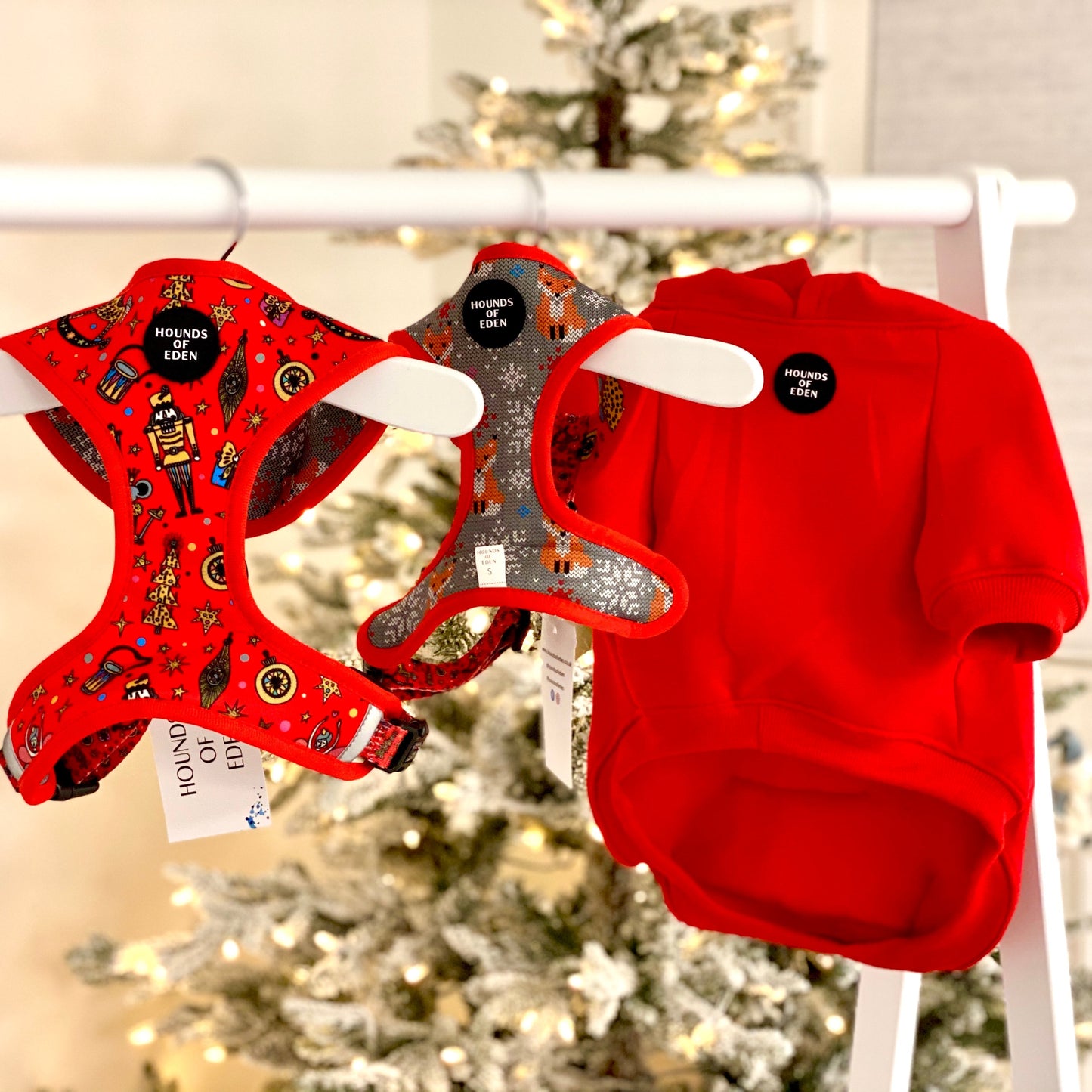 Dog Hoodie - Red - The Bark Market