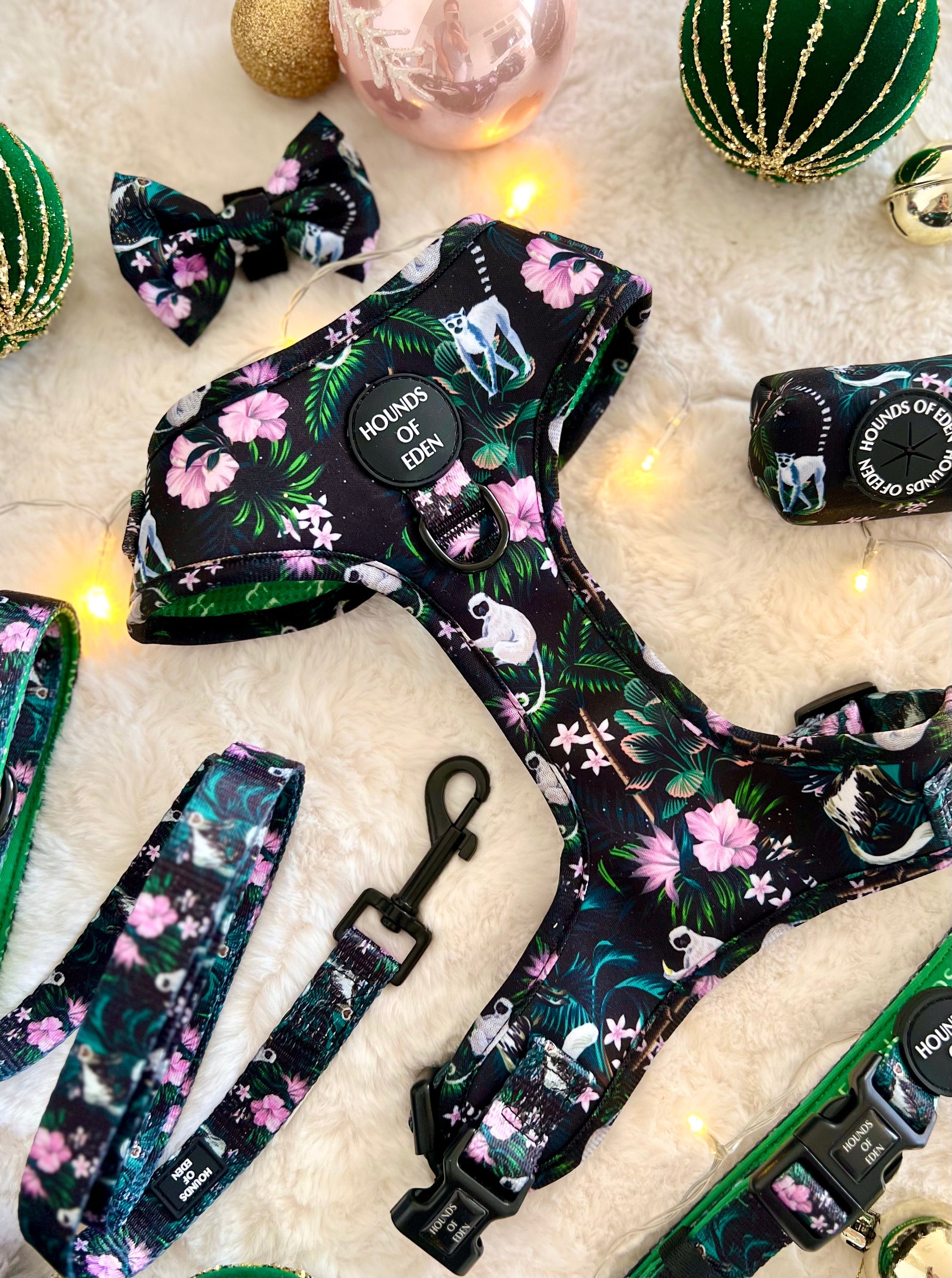 Midnight Madagascar Design Dog Harness - The Bark Market