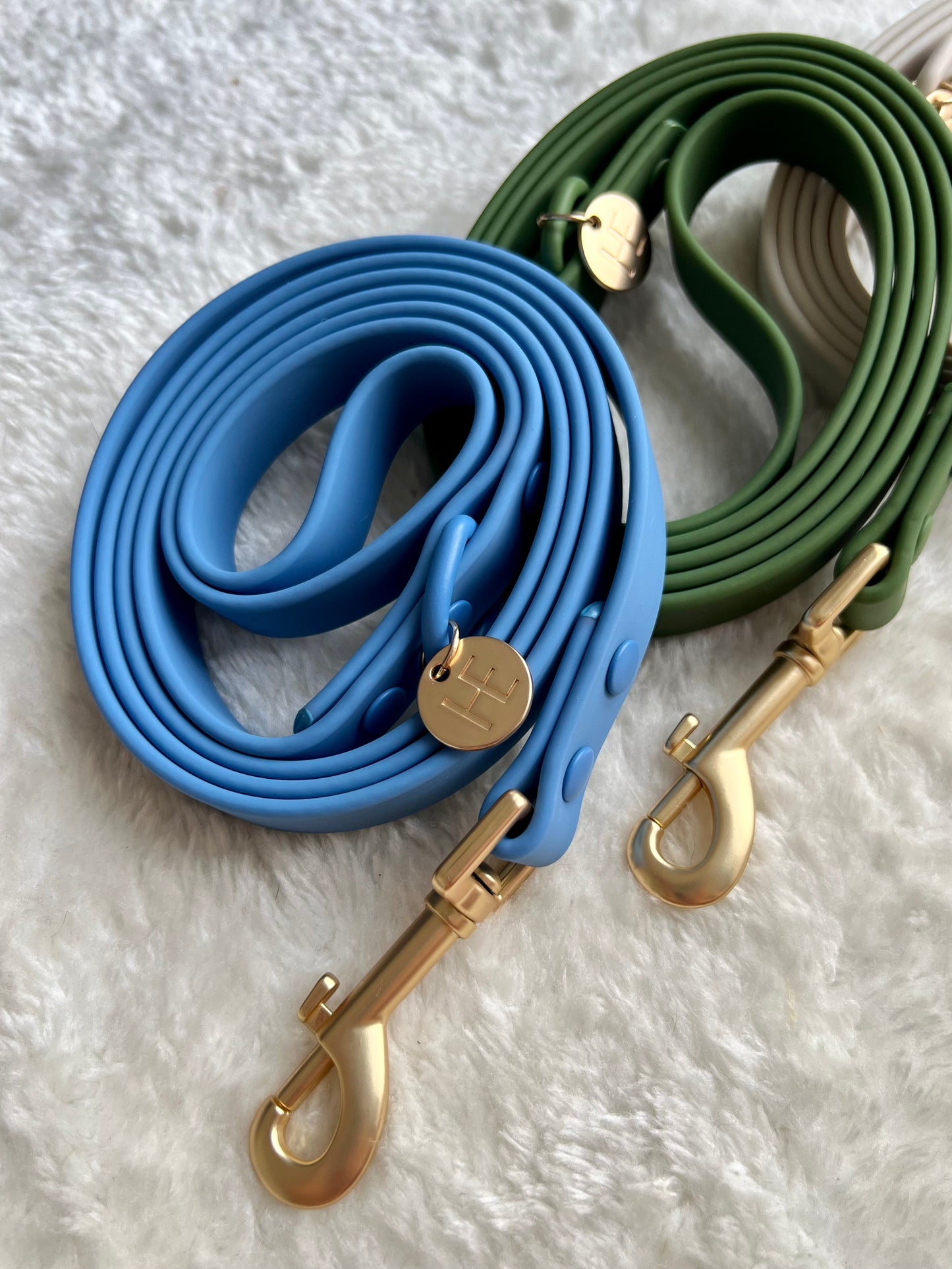 Lichen Blue 'All Weather' Dog Collar - The Bark Market