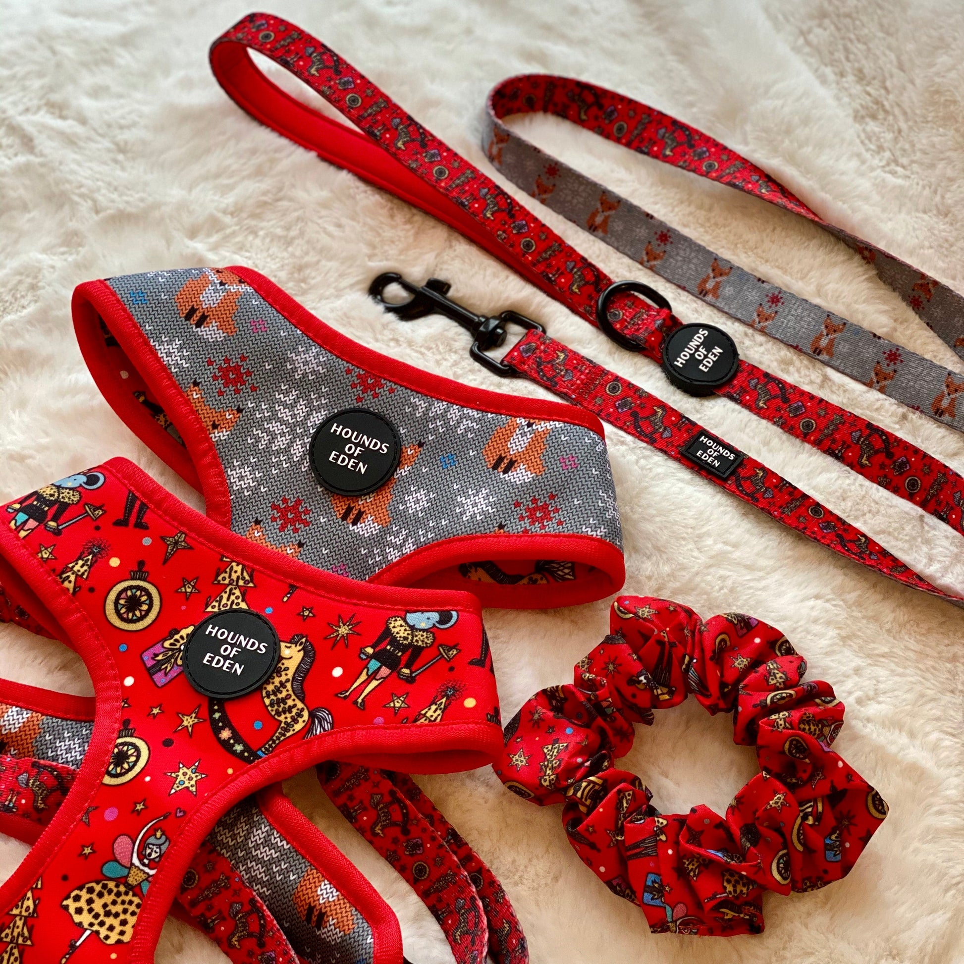 The Foxy Nutcracker - Hair Scrunchie - The Bark Market