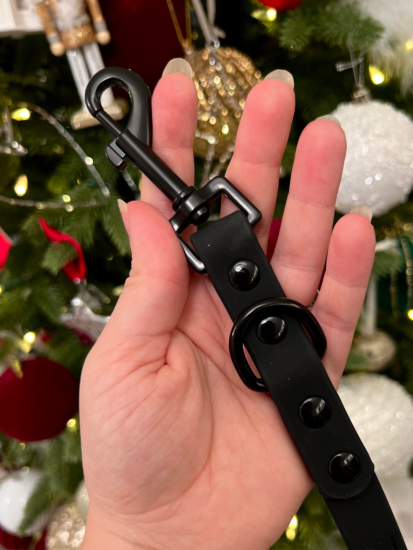 Black Waterproof 2m Training Lead - The Bark Market