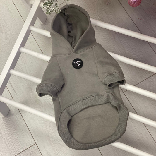 Dog Hoodie - Charcoal Grey - The Bark Market