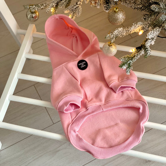 Dog Hoodie - Light Pink - The Bark Market