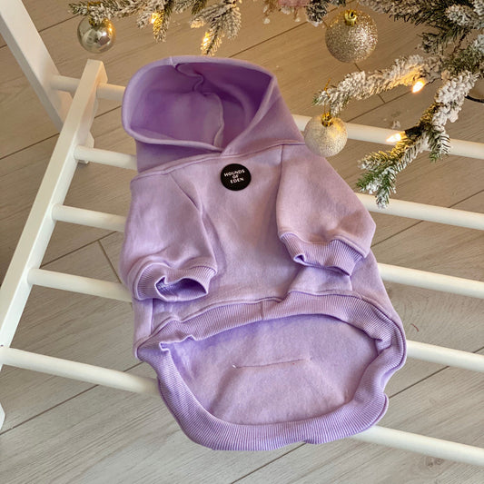 Dog Hoodie - Lilac - The Bark Market