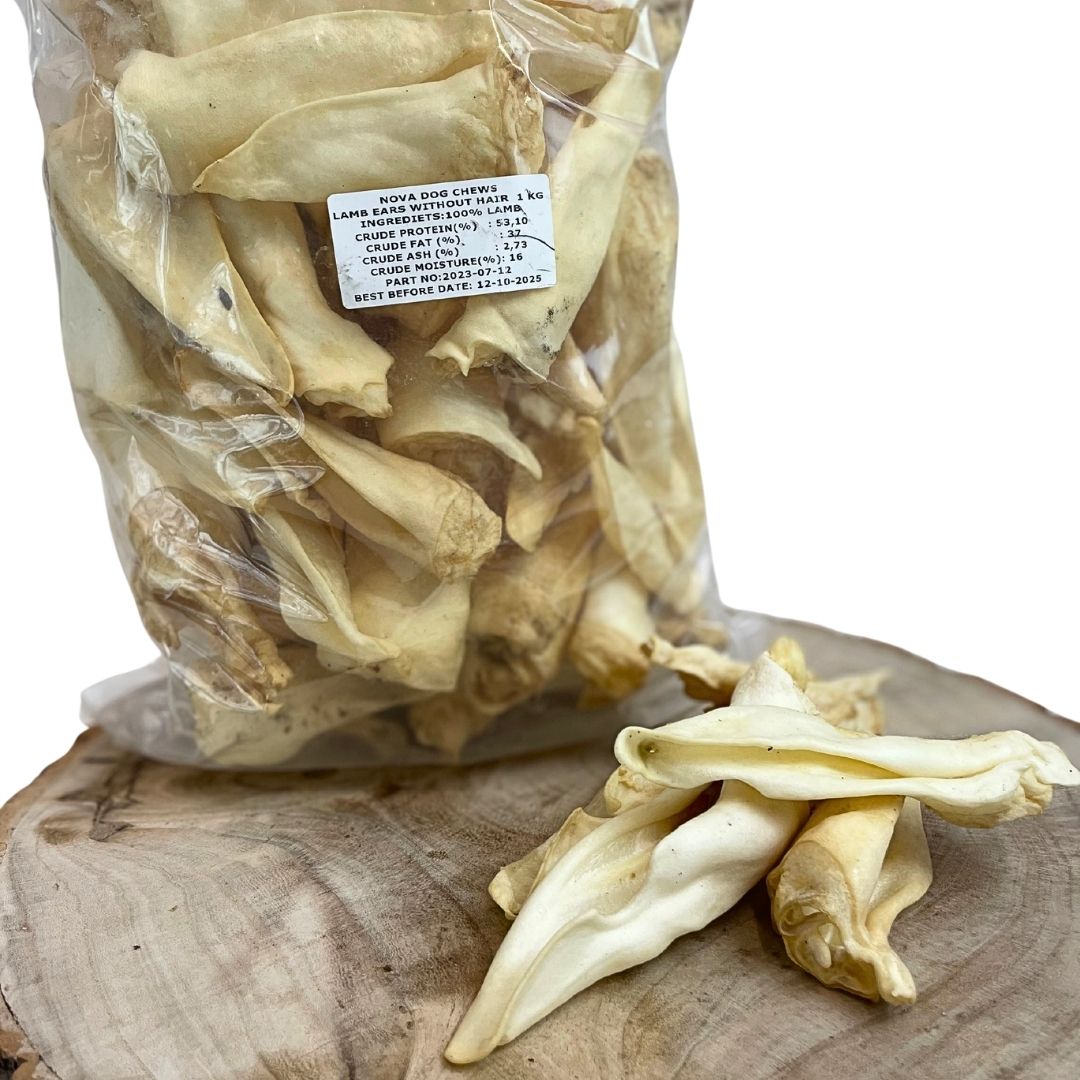 Lamb Ears 100% Natural Dog Treat - The Bark Market