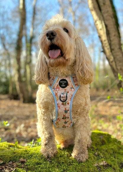 Bunny Tales - Blue, Dog Supaw Strong™ Lite Harness (XS-XL) - The Bark Market