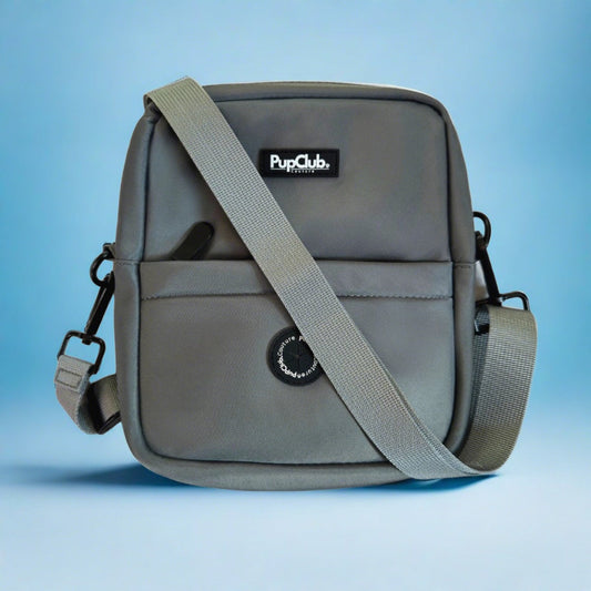 Mini Dog Walking Bag - Grey - The Bark Market