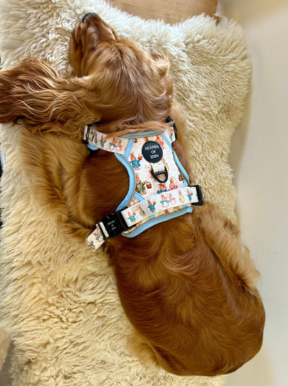 Bunny Tales - Blue, Dog Supaw Strong™ Lite Harness (XS-XL) - The Bark Market