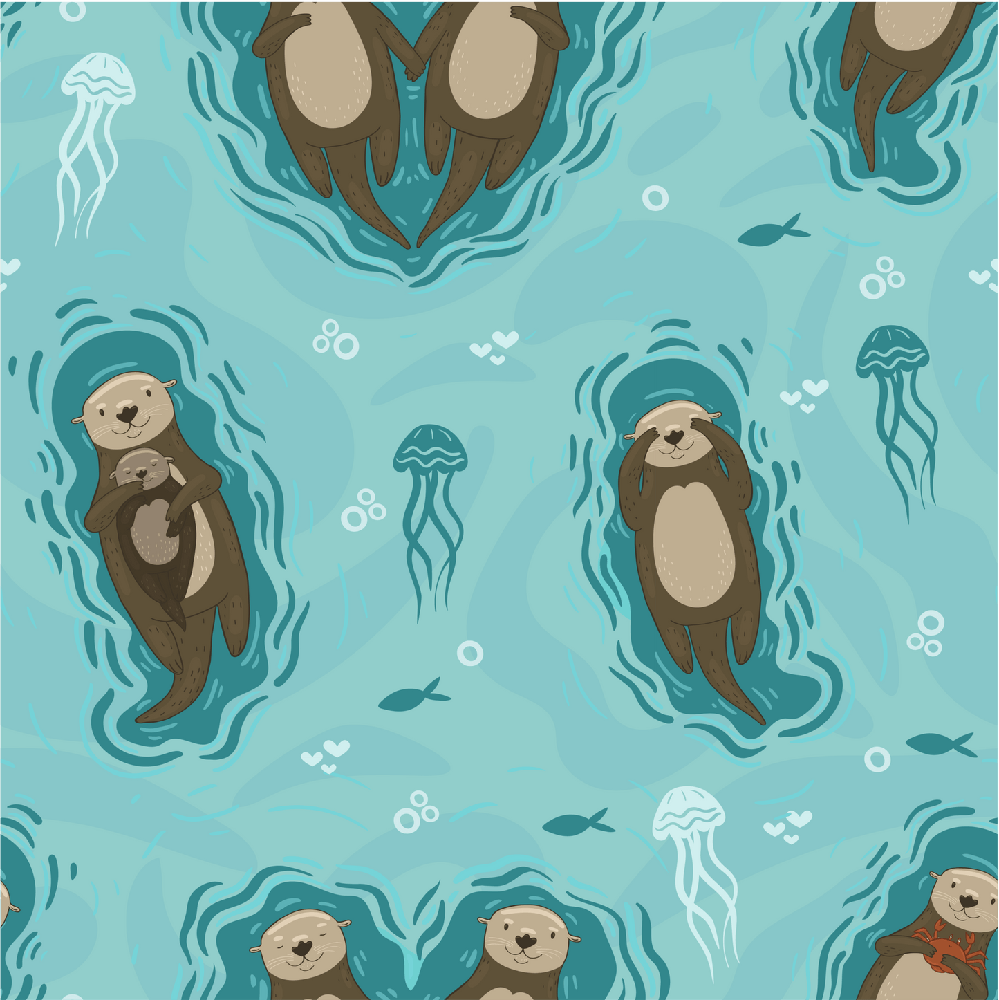 Otterly Lovely Dog Settle Mat - The Perfect Travel Mat for Your Dog! 🦦💙