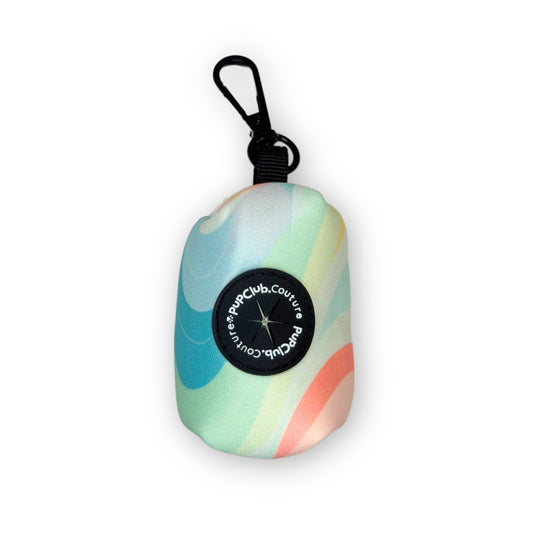 Poo Bag Holder - Pastel Waves - The Bark Market