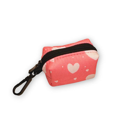 Poo Bag Holder - Peachy Hearts - The Bark Market