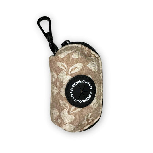 Luxe Poo Bag Holder - Toffee Latte Petals - The Bark Market