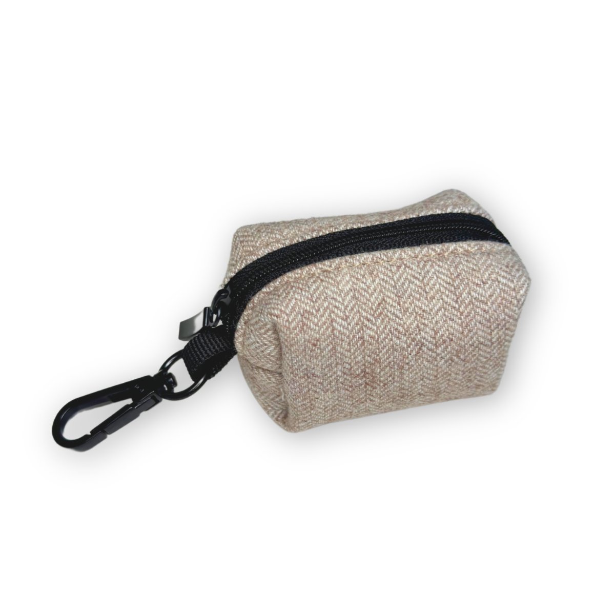 Poo Bag Holder - Tweed Brown - The Bark Market