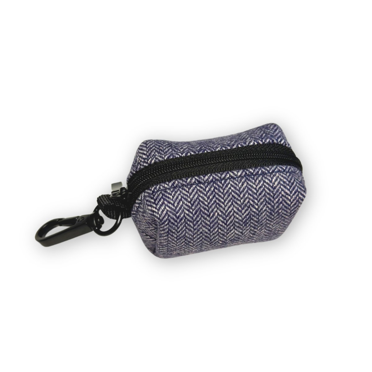 Poo Bag Holder - Tweed Blue - The Bark Market